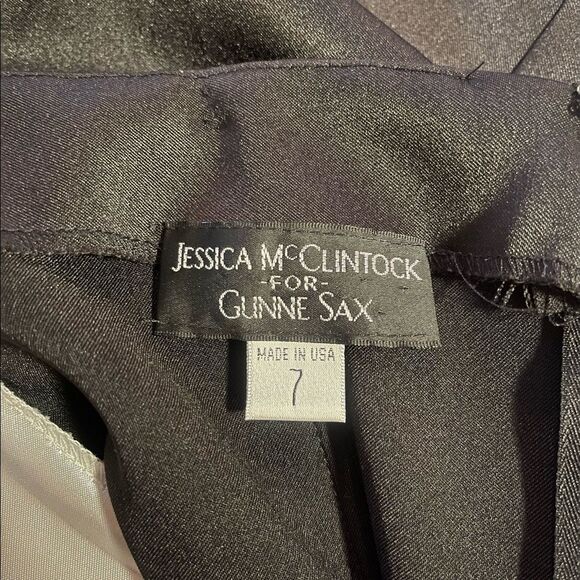 Jessica McClintock for Gunne Sax Strapless Cocktail Dress - Picture 15 of 15